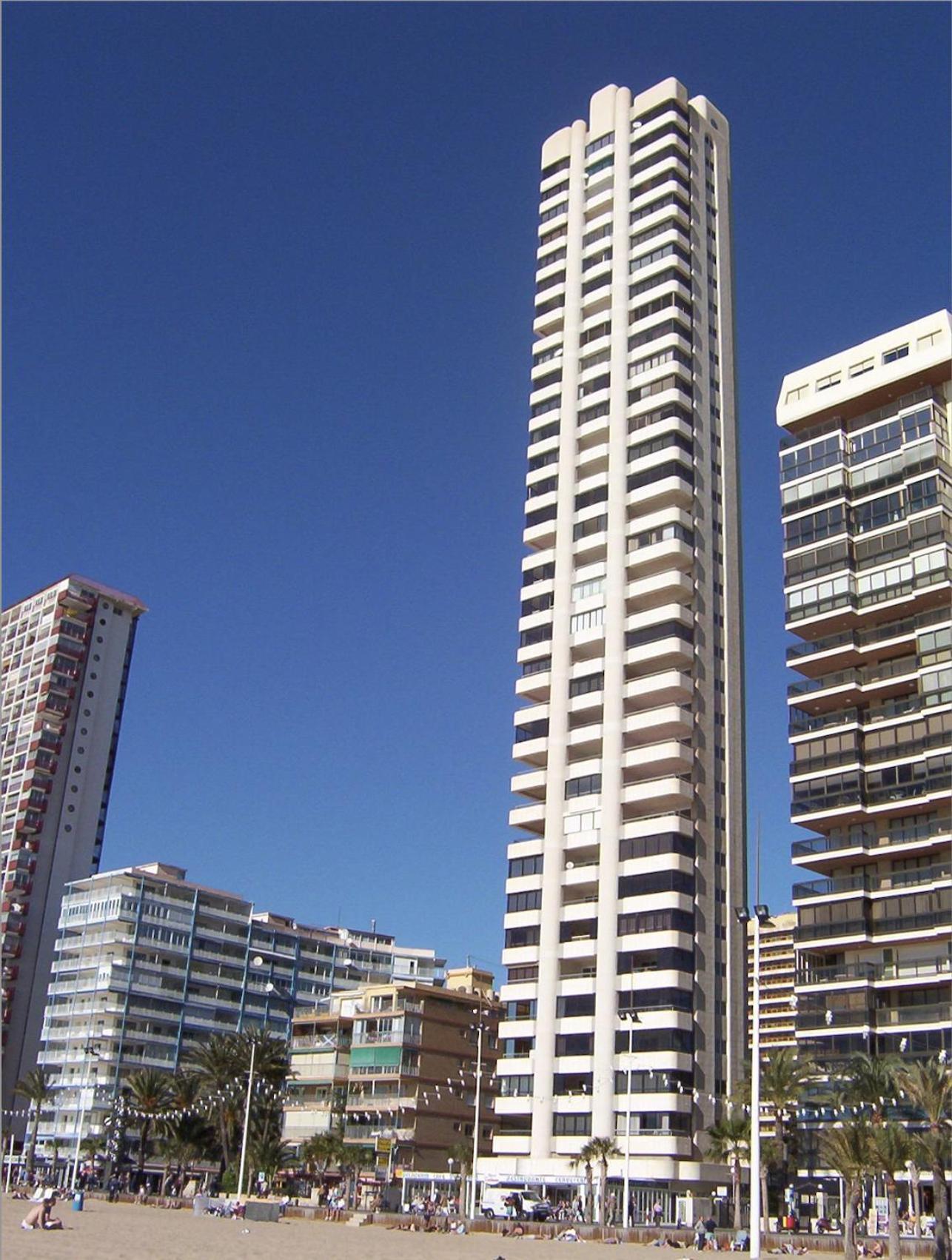 בנידורם Apartamento Torre Levante, Primera Linea De Playa מראה חיצוני תמונה